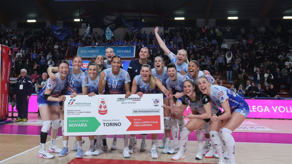 La Igor va in Final Four di CoppaAzzurre vittoriose 3-1 su Milano