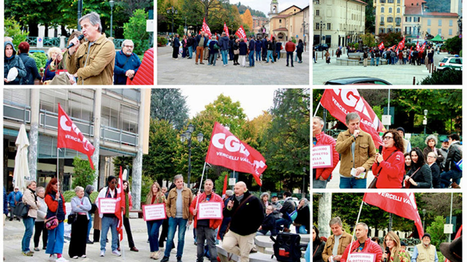 Borgosesia, si è svolta la manifestazione per la riapertura del Punto Nascite 