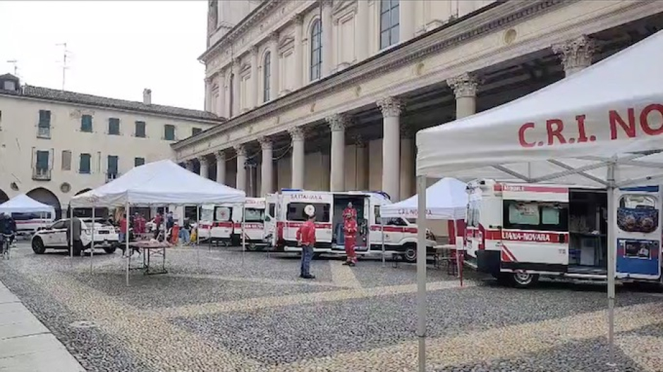 World Restart a Heart Day, Cri di Novara in piazza per la sensibilizzazione