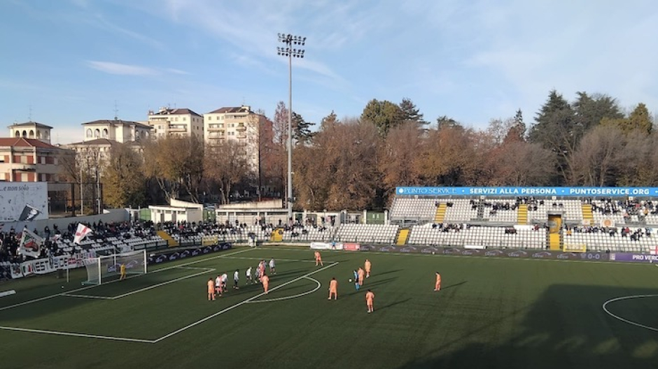 Pro Vercelli, pareggio casalingo con il Renate