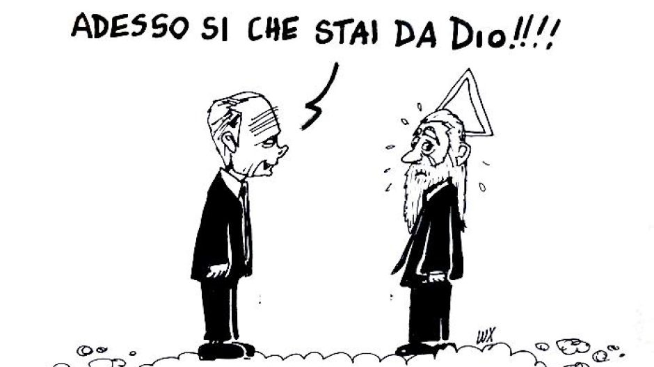La vignetta dell'arch. Lux: un nuovo cliente per 