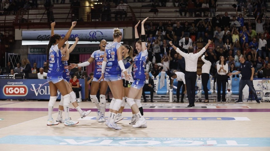 PalaIgor sold-out per la sfida con Conegliano