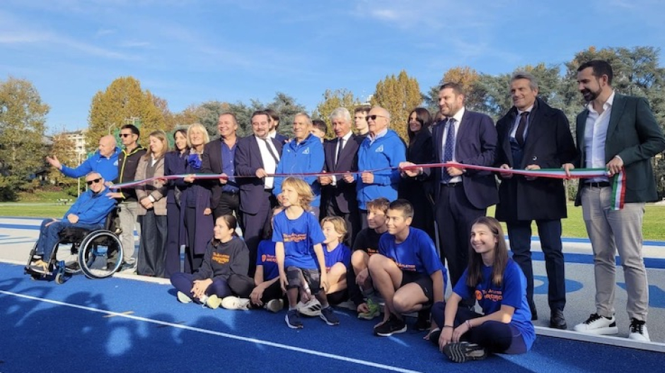 Novara, inaugurata la rinnovata pista di atletica 