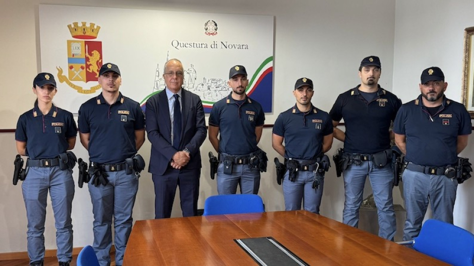 Questura, in servizio due nuovi vice ispettori e quattro agenti