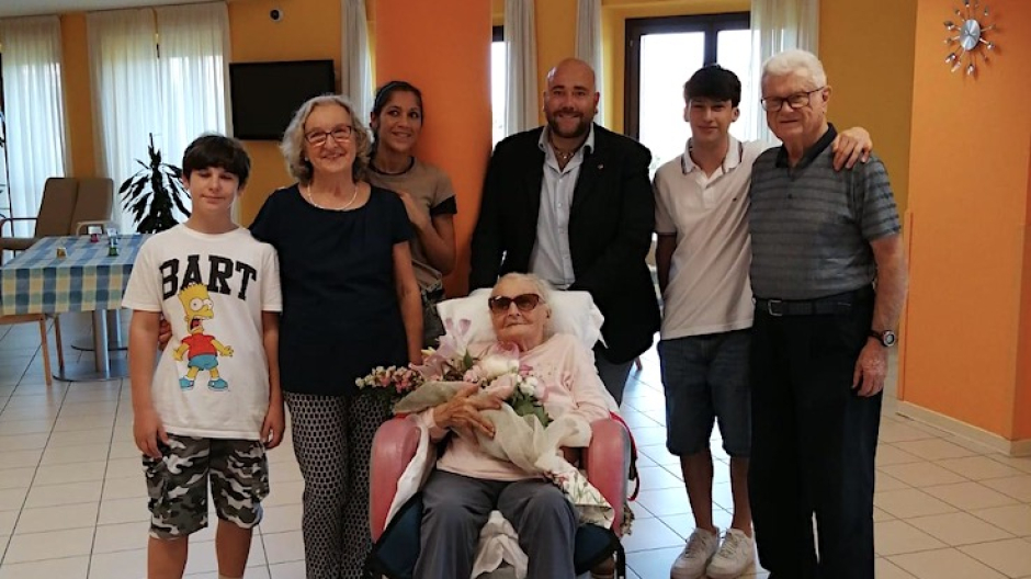 Novara, 101 candeline per la signora Regina