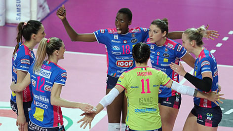 Igor Volley, altra vittoria su Scandicci: 2-1 nella serie di semifinale