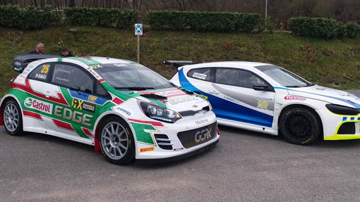 Maggiora, presentato il Campionato Italiano Rallycross. Foto e video