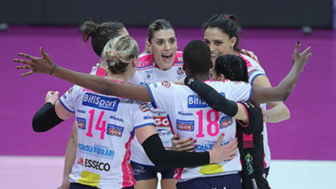 Champions League: sesto successo consecutivo per la Igor Volley