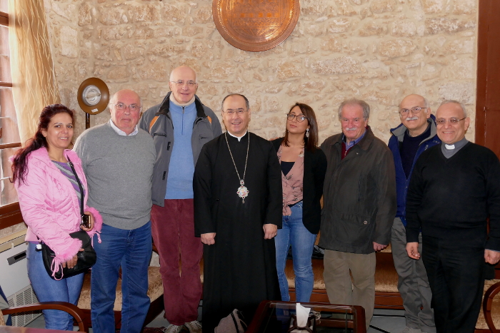 Delegazione di volontari borgomaneresi tornata dal Libano