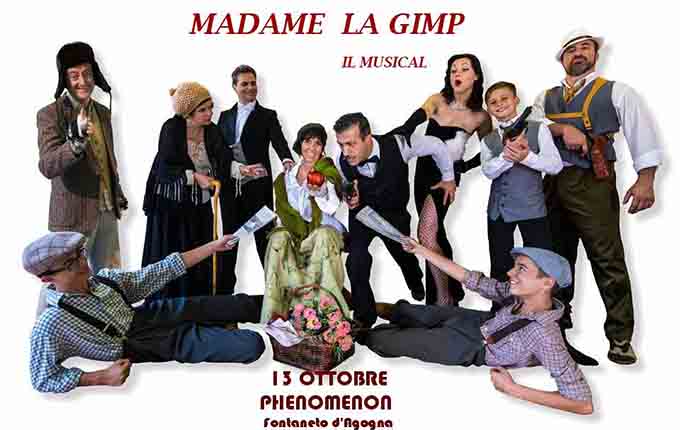 Arcademia presenta, “Madame la Gimp” giovedì sera a Fontaneto D'Agogna