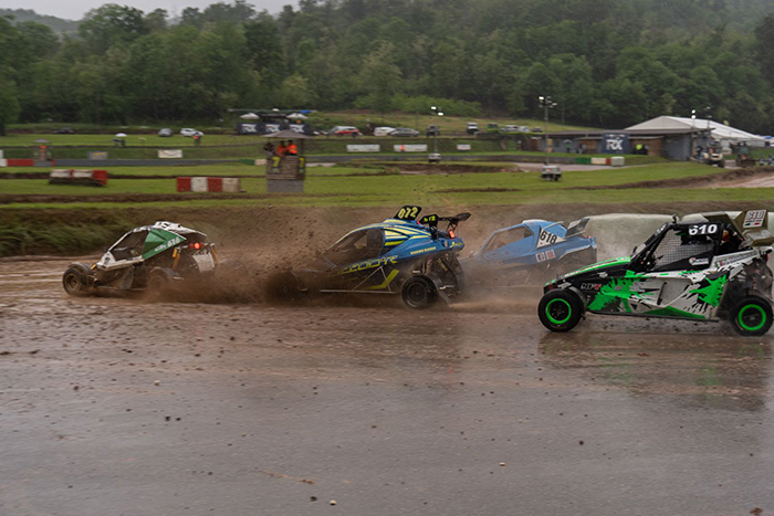 Maltempo protagonista al Campionato Italiano Rallycross: Night Race bagnata