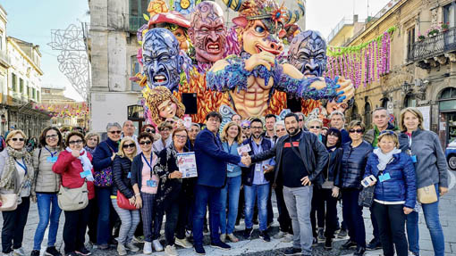 L'Associazione Re Biscottino Onlus ospite al Carnevale di Primavera ad Acireale