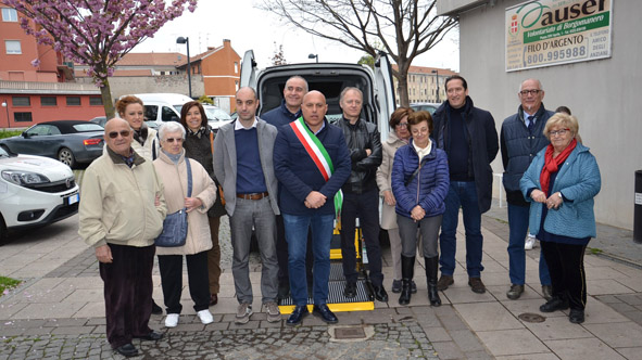 Auser Borgomanero, inaugurato un nuovo mezzo