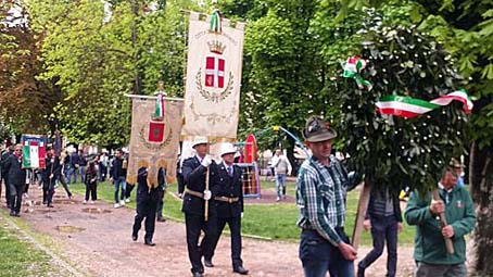 La commemorazione del 25 aprile a Borgomanero. Fotogallery