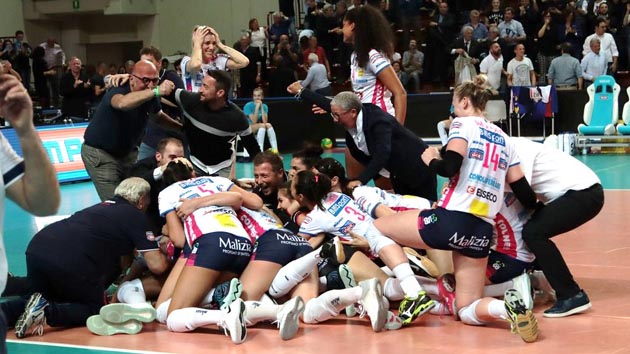 Igor Volley, le foto della semifinale di ritorno con il VakifBank Istanbul