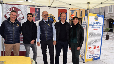 Per il "Lions Day" due giorni in piazza per raccogliere occhiali usati