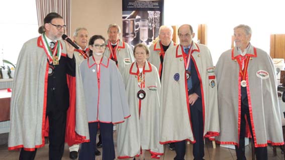 In 200 al raduno della Confraternita del Gorgonzola