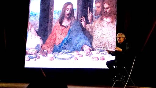 Tre ore di spettacolo su "Leonardo" per Vittorio Sgarbi. Foto