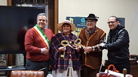 Bellinzago, Carnevale: consegnate le chiavi al Ciachin e alla Mar Sepa