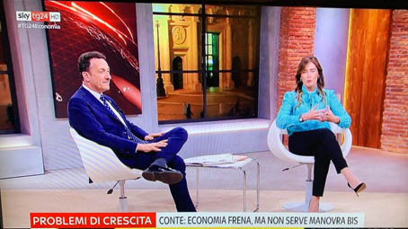 L'on.Gusmeroli a SkyTg24 Economia