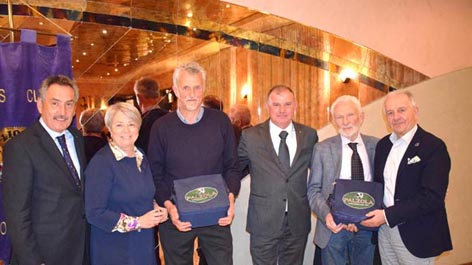 Il "nobel" dei giardinieri, Gianfranco Giustina ospite del Lions Club Borgomanero