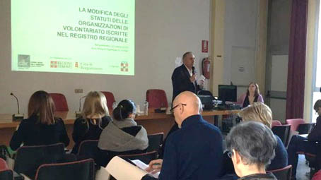 Iniziati i seminari formativi per le associazioni di volontariato