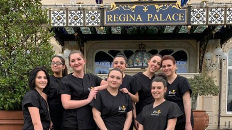 Allieve Enaip al Ballo delle Debuttanti di Stresa hanno curato make-up e acconciature