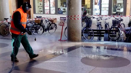 Assa: ripreso il lavaggio di alcune aree cittadine
