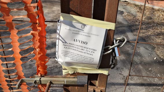 Pogno, i Carabinieri Forestale sequestrano area di due ettari adibita a discarica