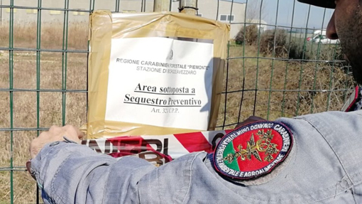 Trecate, sequestrata discarica abusiva con 8.000 metri cubi di rifiuti