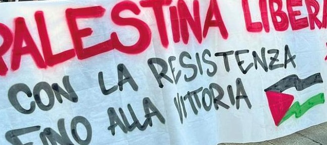 Biellesi per la Palestina Libera: corteo a Cameri