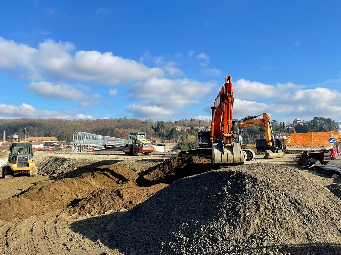 Ponte di Romagnano: sopralluogo e i lavori proseguono