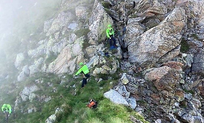 Anziano novarese disperso in Valsesia: ritrovato dal Soccorso alpino