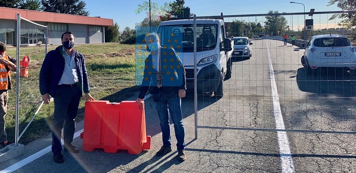 E' stata riaperta la strada provinciale Vercelli-Novara