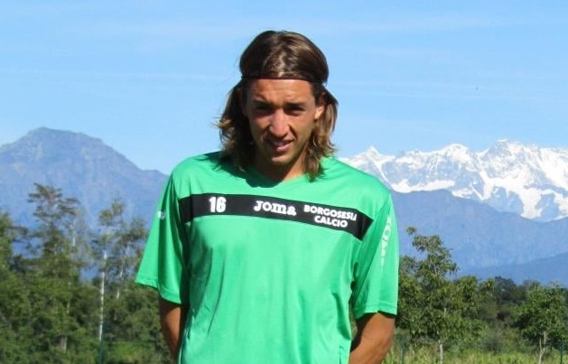 Borgosesia calcio ricorda il suo ex calciatore Matteo Ravetto
