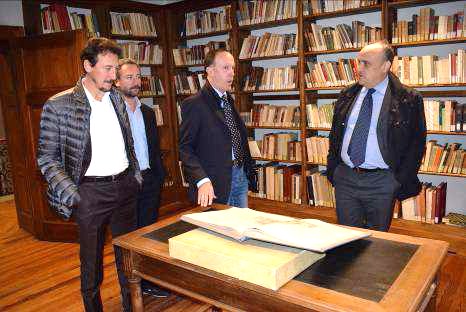 Il ministro Bonisoli a Villa Marazza