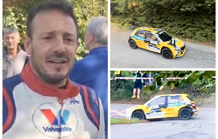 Caffoni- Minazzi primi al 30° Rally del Rubinetto, dietro a 1" Miele, poi Carmellino