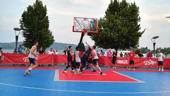 Sport e spettacolo per la prima edizione del Da Move 3x3 Invitational. Foto e video