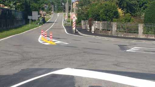 Pombia, conclusi i lavori fra via I Maggio e via Gramsci