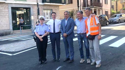 Arona, attivato il doppio senso Cantoni-Turati-Mazzini