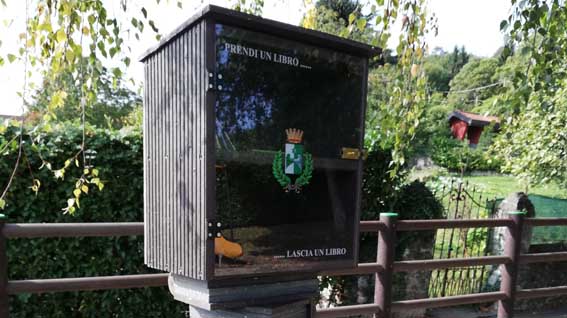 Arona, "Prendi un libro, lascia un libro": cassette dedicate allo scambio libri in vari luoghi della città