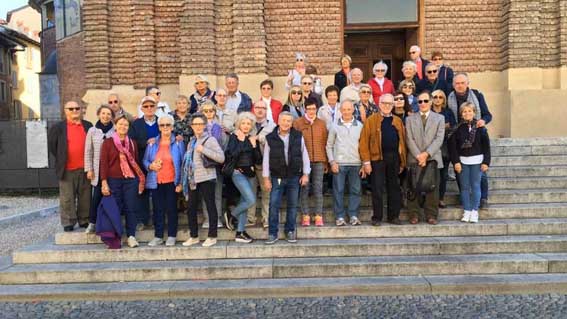 Gita sociale della sezione aronese dell'Unvs