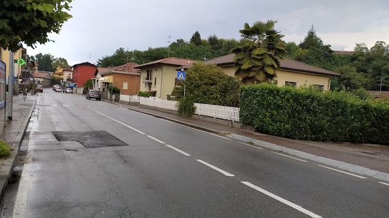 Oleggio Castello: lavori sulla sp142 alla rete del gas
