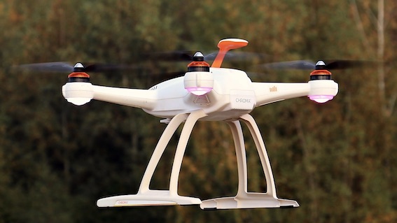 Arona, arrivato il drone del Comune