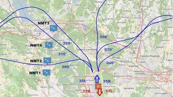 Covid-19: diminuiti i voli da Malpensa sull'Ovest Ticino, e così il rumore