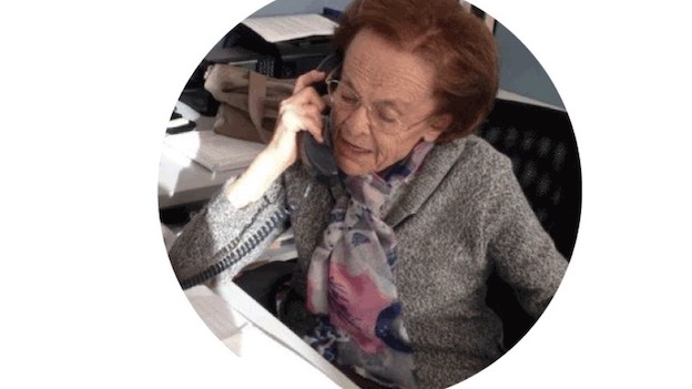  Onorificenza al Merito della Repubblica Italiana per la signora Alma, centralinista della Cri di Arona