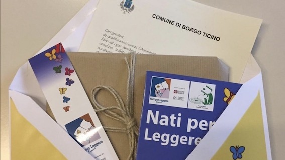 Borgo Ticino: in consegna il kit di "Nati per leggere" ai nati nel 2019