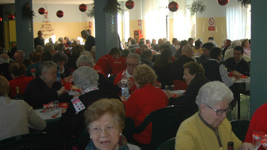 Lesa: amministratori camerieri al tradizionale pranzo dell'Epifania