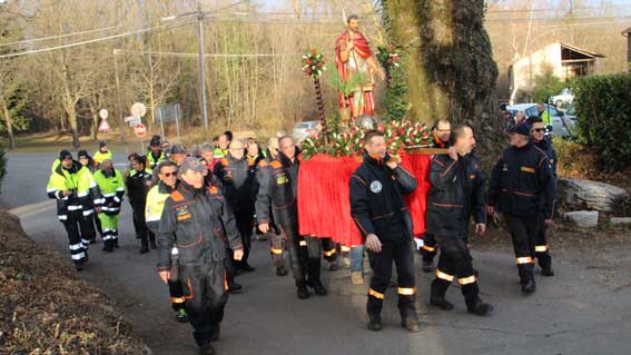 Invorio, il 12 gennaio i gruppi Aib festeggiano San Defendente