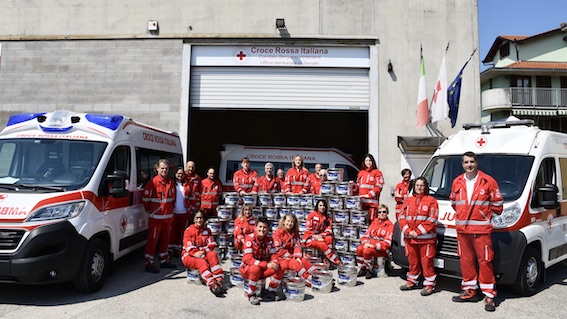 Akzo Nobel: da Castelletto Ticino idropittura per le sedi Cri della bergamasca
